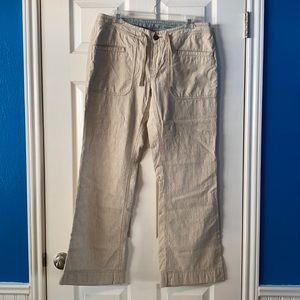 The North Face linen pants